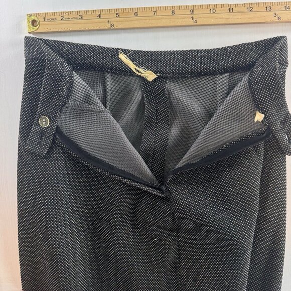 RARE Vintage 1960s ALEX COLEMAN California Maxi Skirt Size Small Glitter Black - Picture 12 of 12